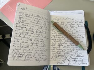 Maria's object write on "Rust"